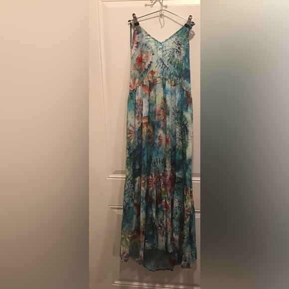 True Destination Maxi beach dress size Large can fit 10-12 womens - Picture 1 of 10